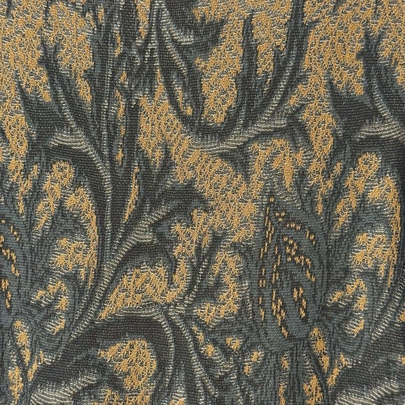 Peruvian Connection Martella Pima Cotton Jacquard Midi Dress XL Dark Academia - Picture 9 of 9